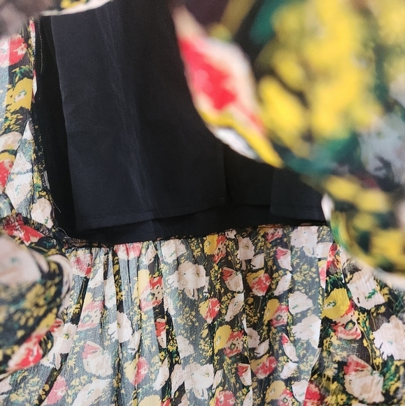 J. Crew Mercantile Preppy Feminine Spaghetti Strap Sweet Pea Floral Maxi Dress 4 - Picture 12 of 16